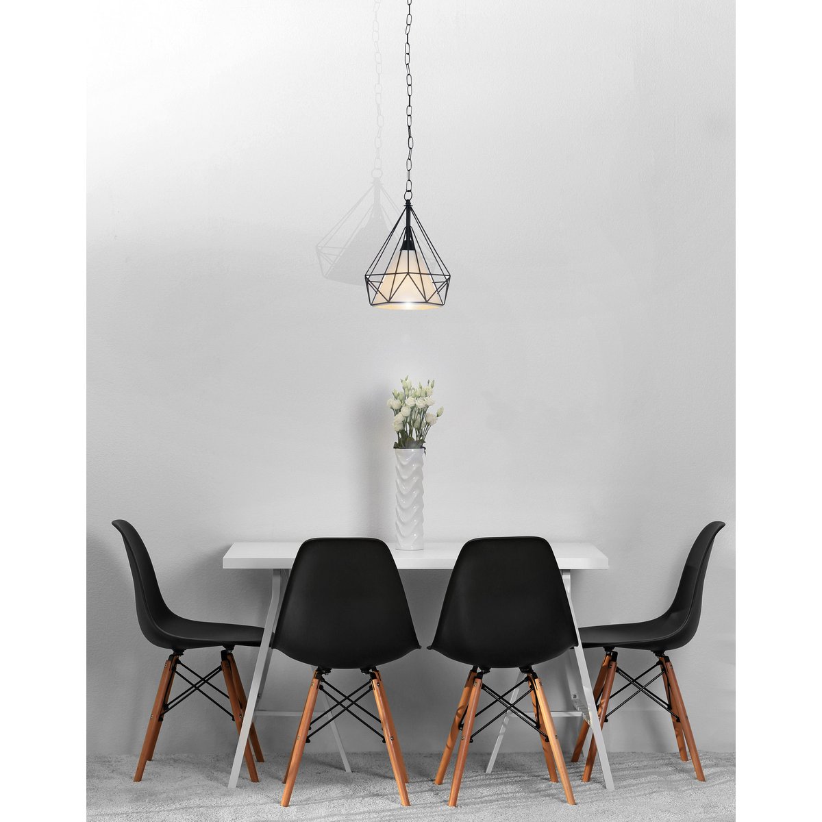 Näve Alex Hanglamp - Zwart D29cm
