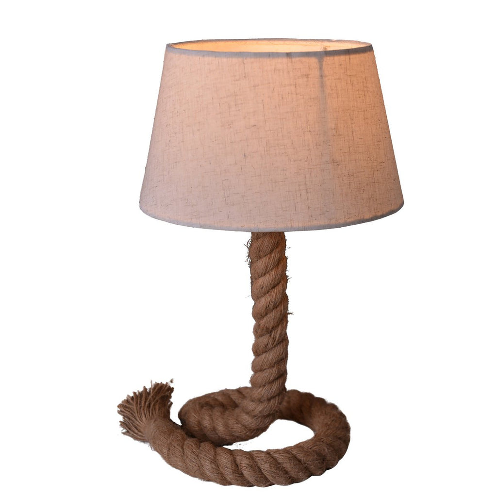 Näve Tafellamp Touw 40cm Wit E14