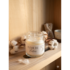 Juste une pause Gegoten Kaars - Fleur de Coton - Sojawas
