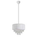 Näve Crystallo Hanglamp 30cm Wit E27