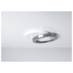 Näve Bonus LED Plafondlamp - Chroom/Wit 22,5cm