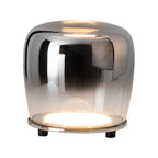 Näve LED Tafellamp Smoky 18cm Metaal Glas