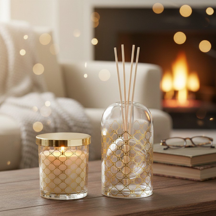 Dore Musk Diffuser 8,5x14cm Goud
