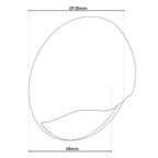 LED Wandlamp Vedus - Metaal 13cm