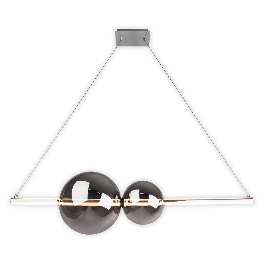 NOVA LED Hanglamp Chrome - 25cm
