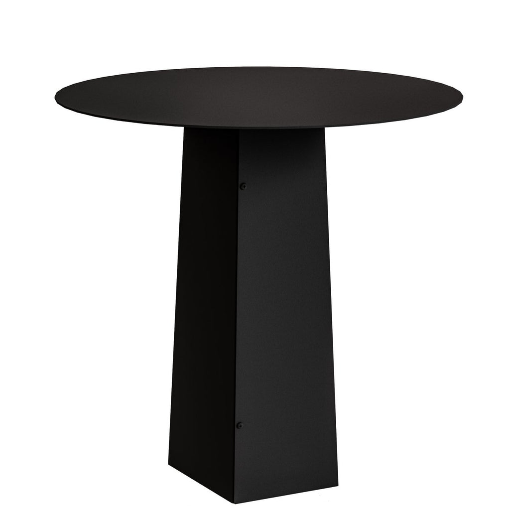 Charm Side Tafel Zwart - Gorillz Ronde Design Vijfhoekige Poot