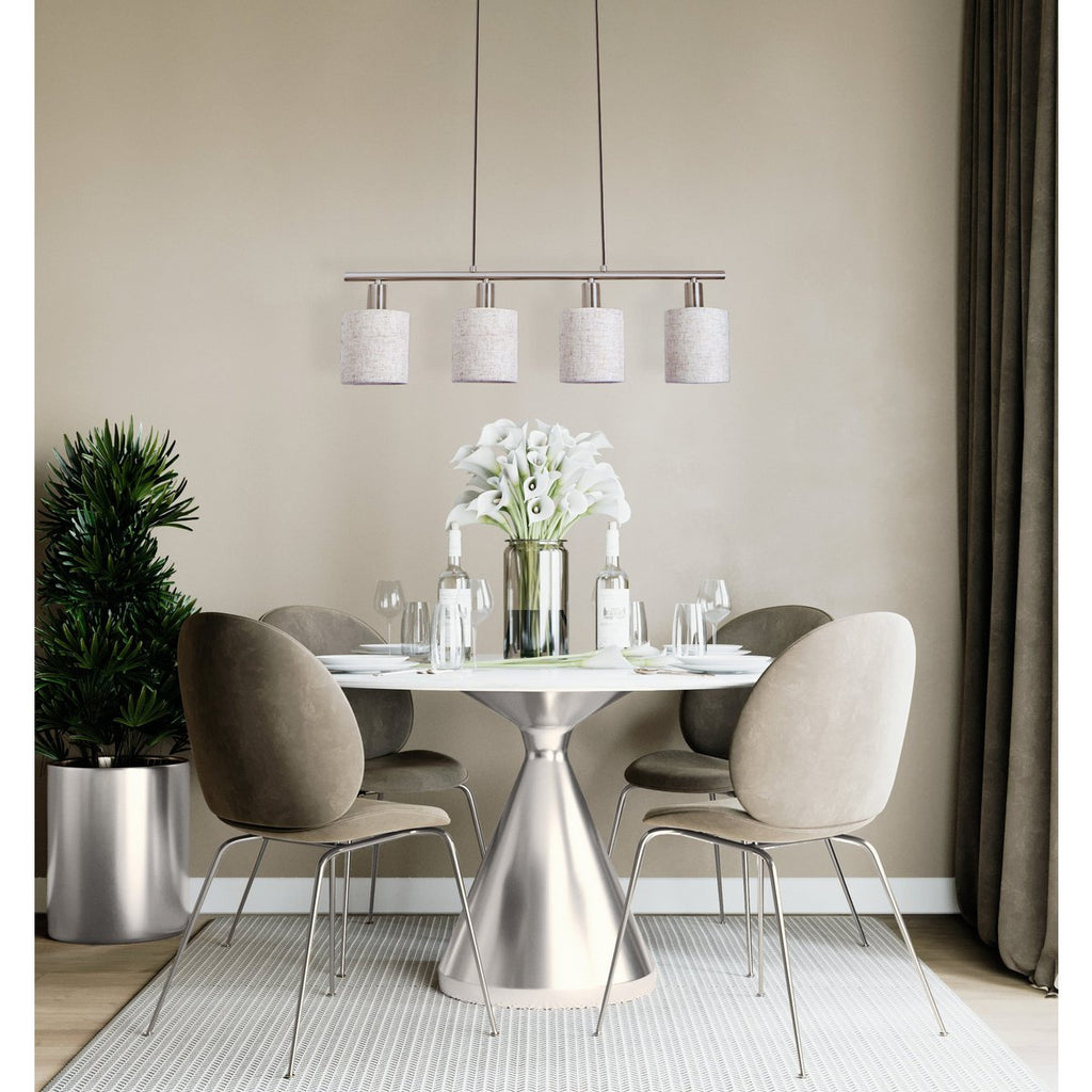 Näve Maron Hanglamp Natur Stoff