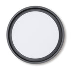 LED Outer Wall Lamp "Mio" Ø 17,5 cm gemaakt van antraciet -gekleurd metaal en plastic, IP54 voor ingang, balkon, terras