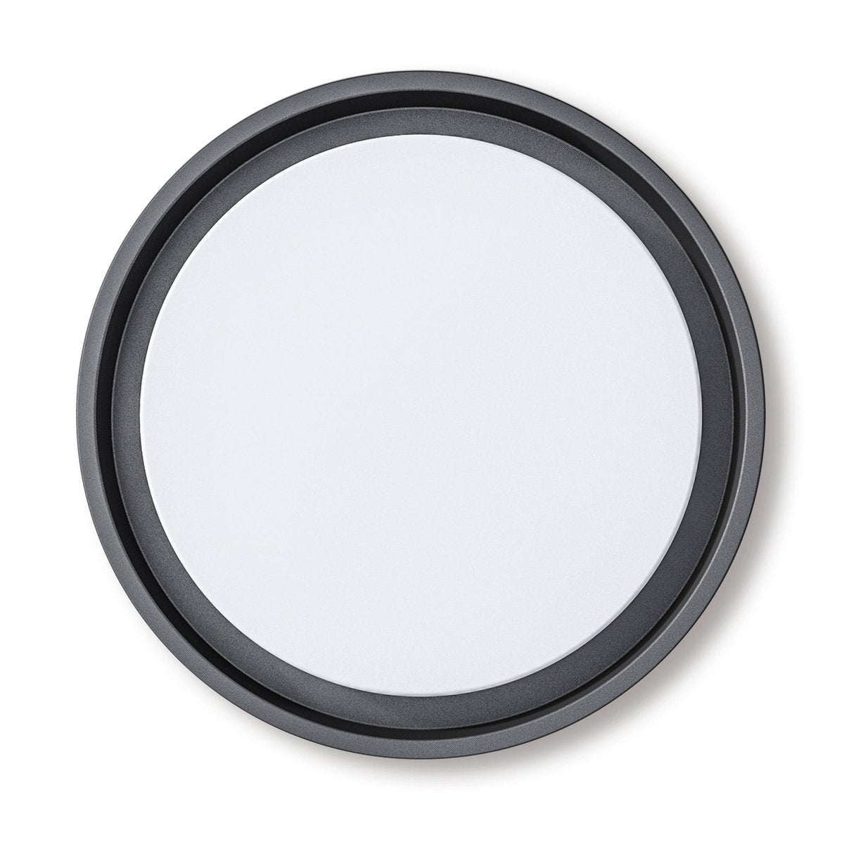 LED Outer Wall Lamp "Mio" Ø 17,5 cm gemaakt van antraciet -gekleurd metaal en plastic, IP54 voor ingang, balkon, terras