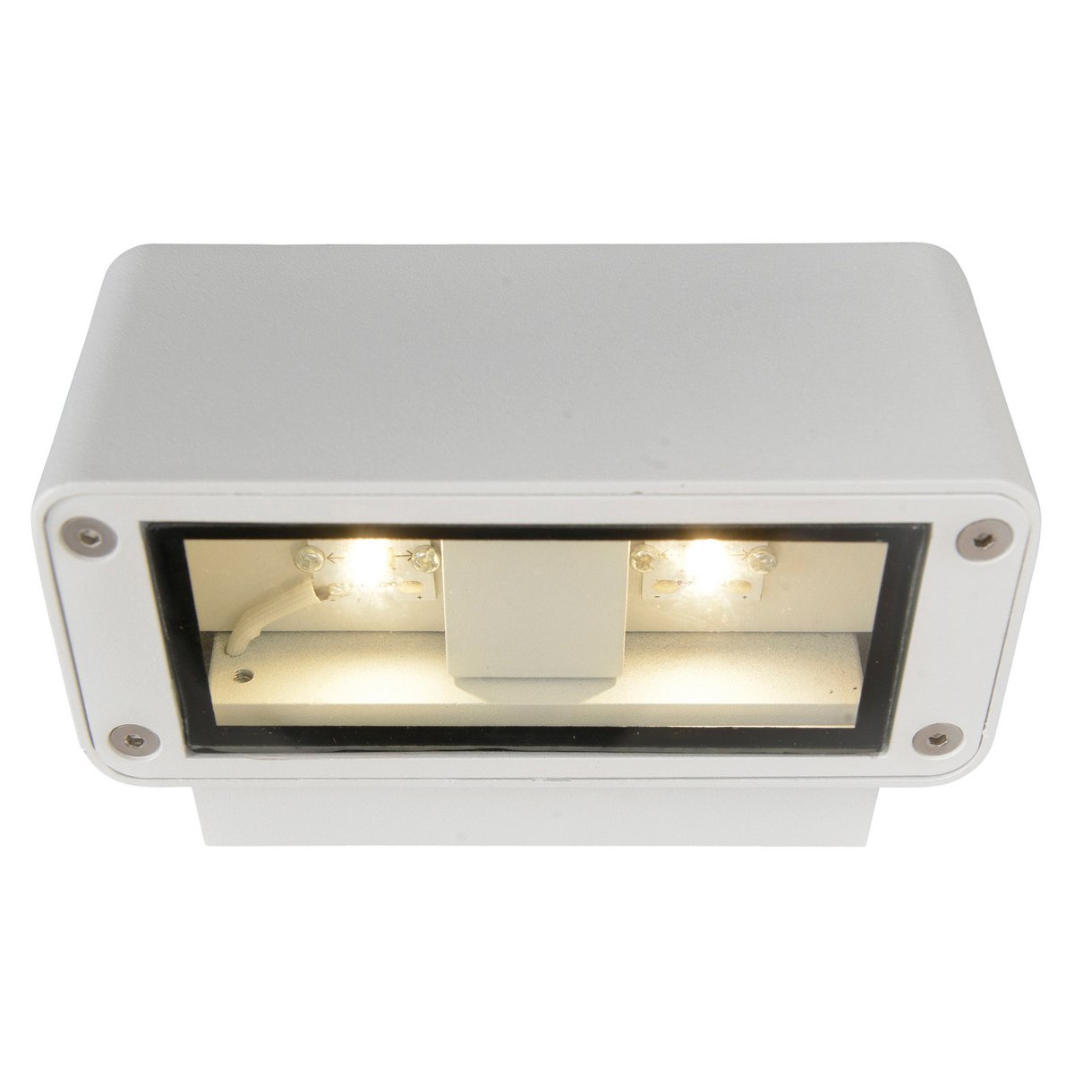 LED Buitenmuurlamp Alvena - Warm Wit 15x6.5cm