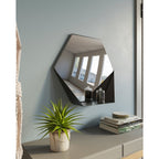 Gorillz Hive Hexagon Wandspiegel 60x52cm Zwart