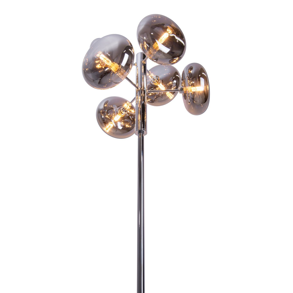 Näve Orion Staande Lamp - Rookglas 165cm