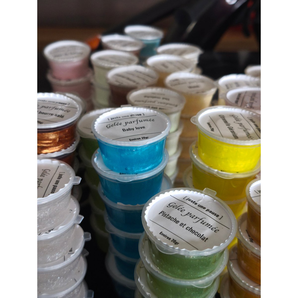 Juste une pause Geurfondant - Jelly Wax Melt 20g Handgemaakt