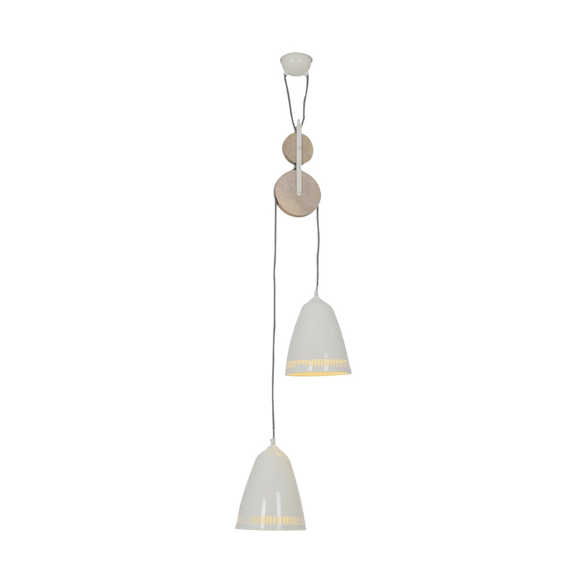 Balance Hanglamp Jaipur - Metaal Beige 21cm