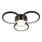 CIMO LED Plafondlamp - Zwart 43.6cm 3100lm