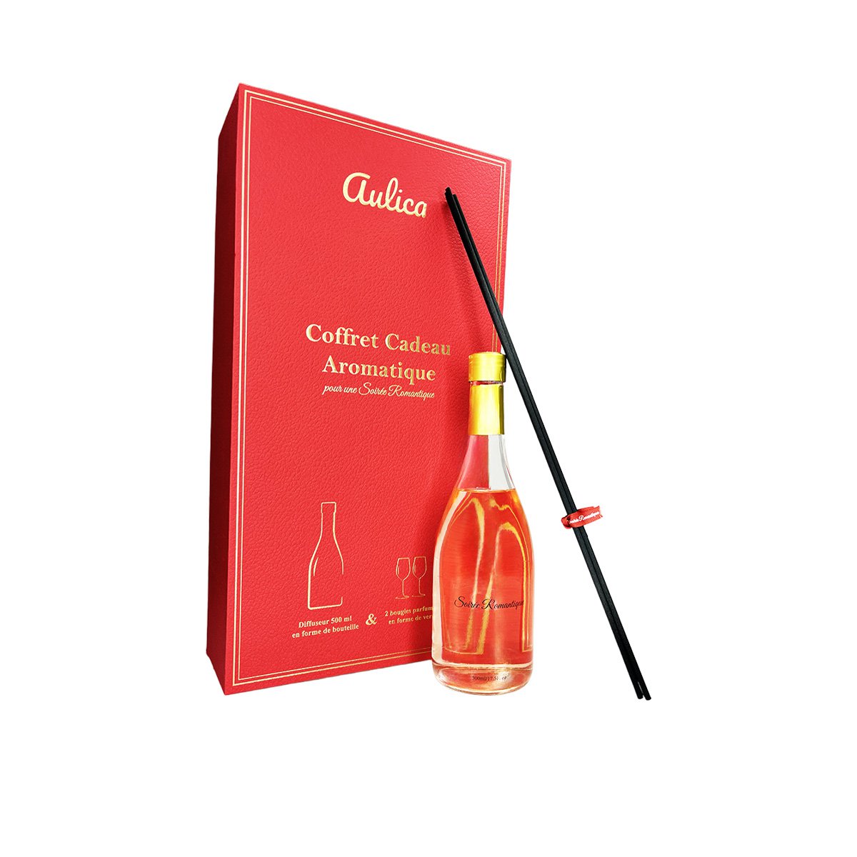 Kaarsen & Glazen Diffuser Giftbox