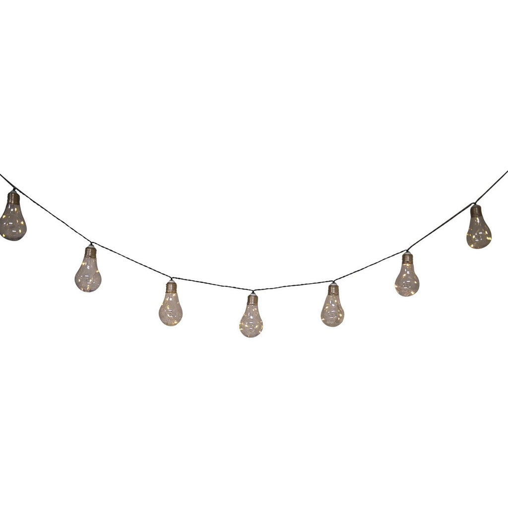 Näve LED Zonneketen - Transparant 300cm