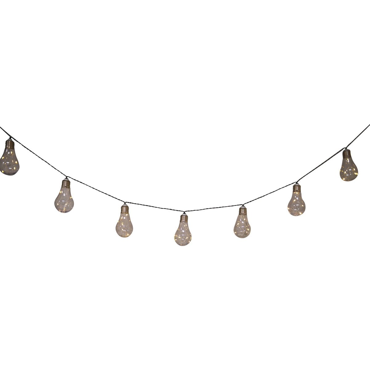 Näve LED Zonneketen - Transparant 300cm