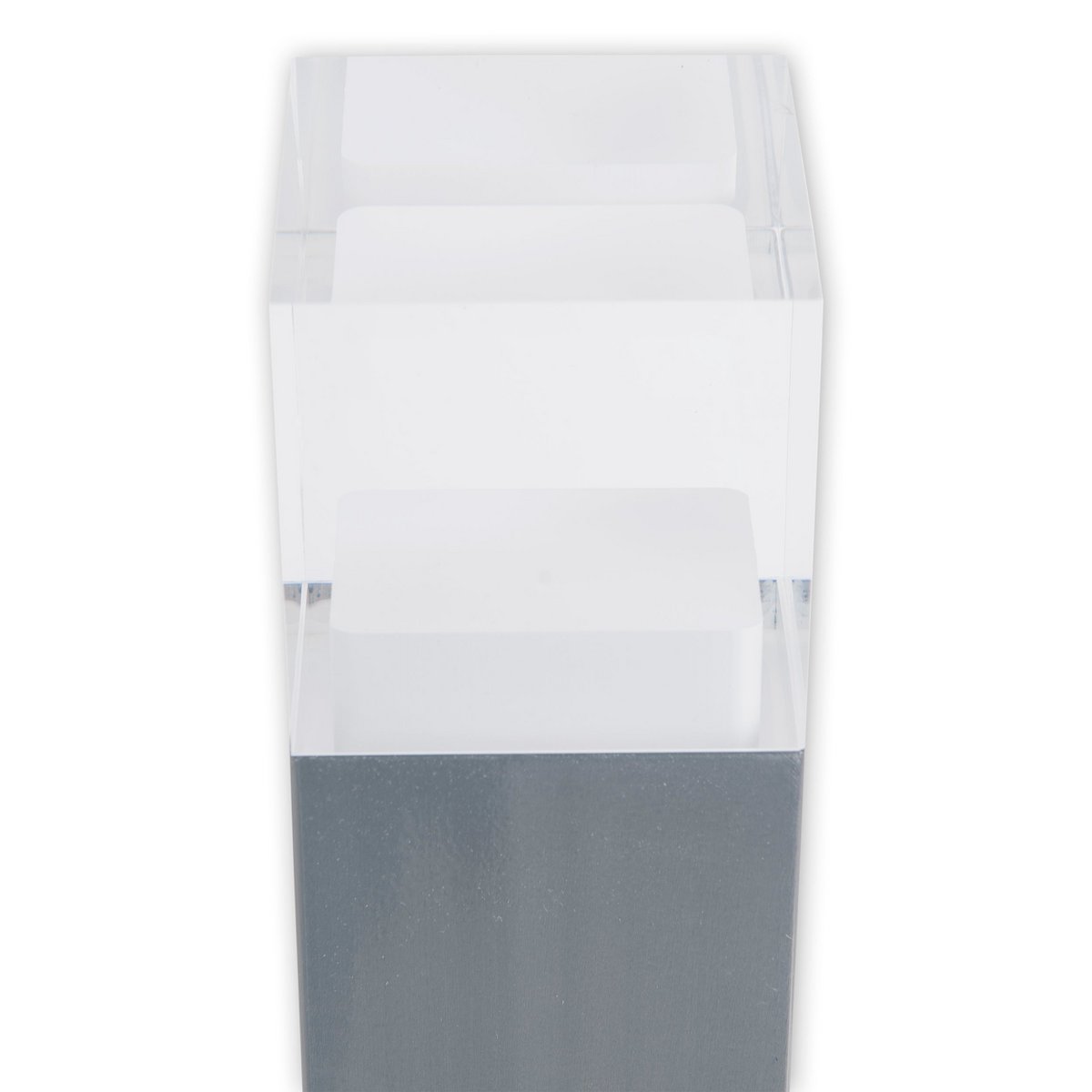 Näve Leah LED Außenleuchte - 62cm Silber