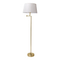 Näve Bologna Staande Lamp Mat Messing 158cm