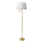 Näve Bologna Staande Lamp Mat Messing 158cm