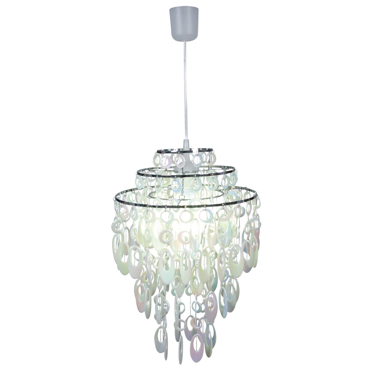 Näve Lina Hanglamp Chrome Pearl 50cm