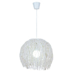 Näve Struwel Rattan Hanglamp Ø40cm Wit