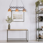 Näve Adrienne Hanglamp Schaarlamp Bruin 52-100cm