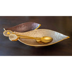 Aulica Decoratief Zand - Beige Aluminium 39x20x9cm