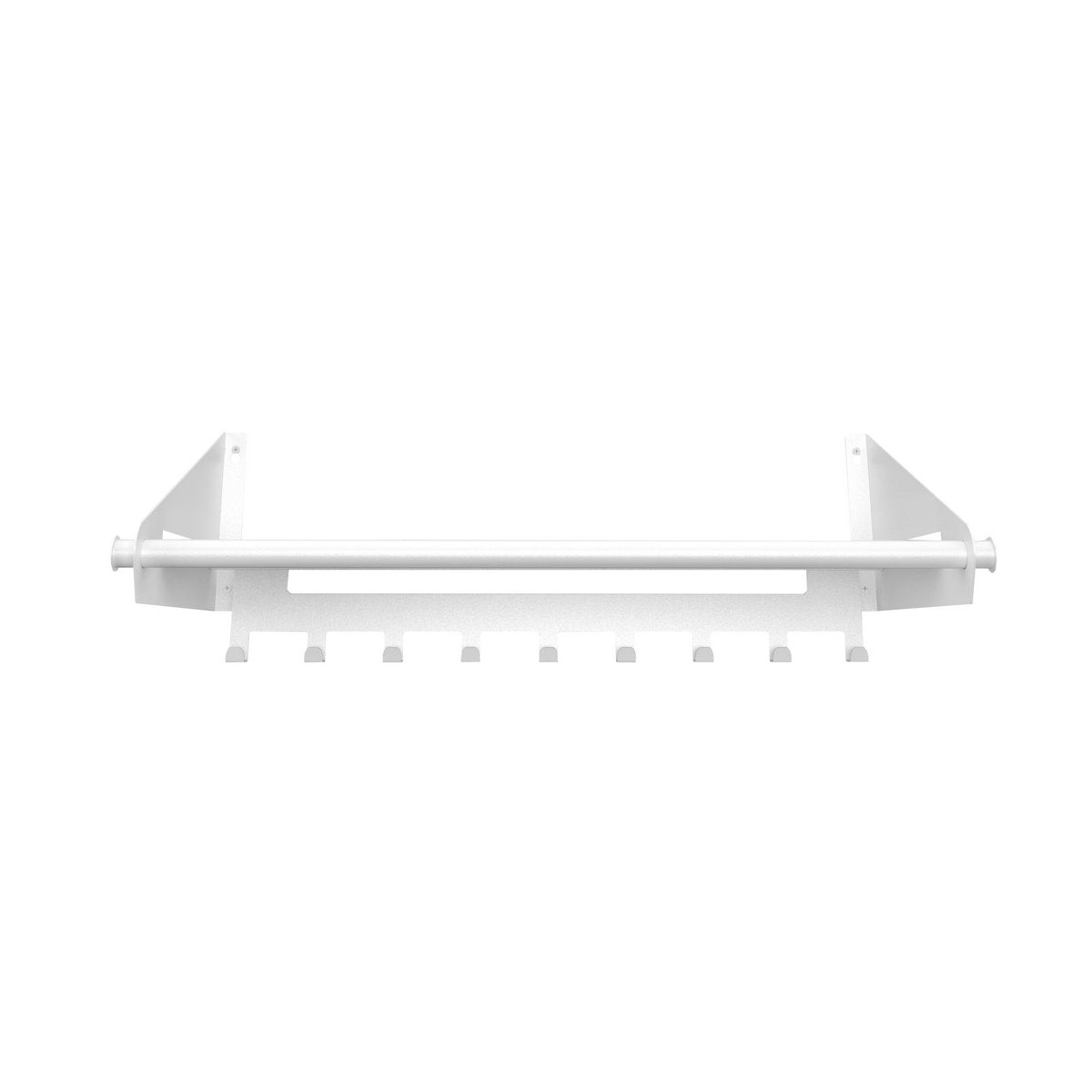 Gorillz Switch Wandkapstok - Wit - 9 Haken
