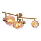 Näve Libby Plafondlamp 4-Lichts - Messing 80cm E14