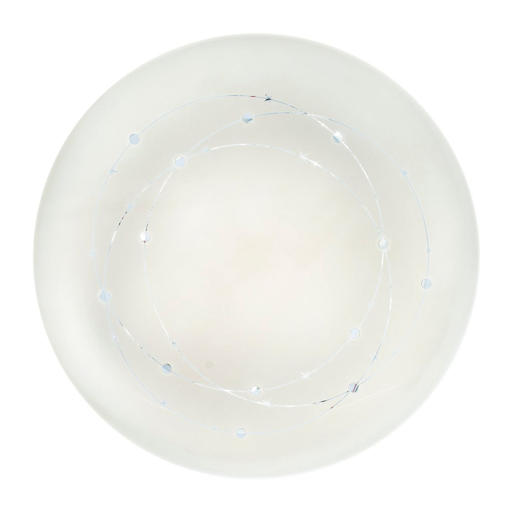 LED-plafondlamp Lissabon 61cm Wit Dimbaar