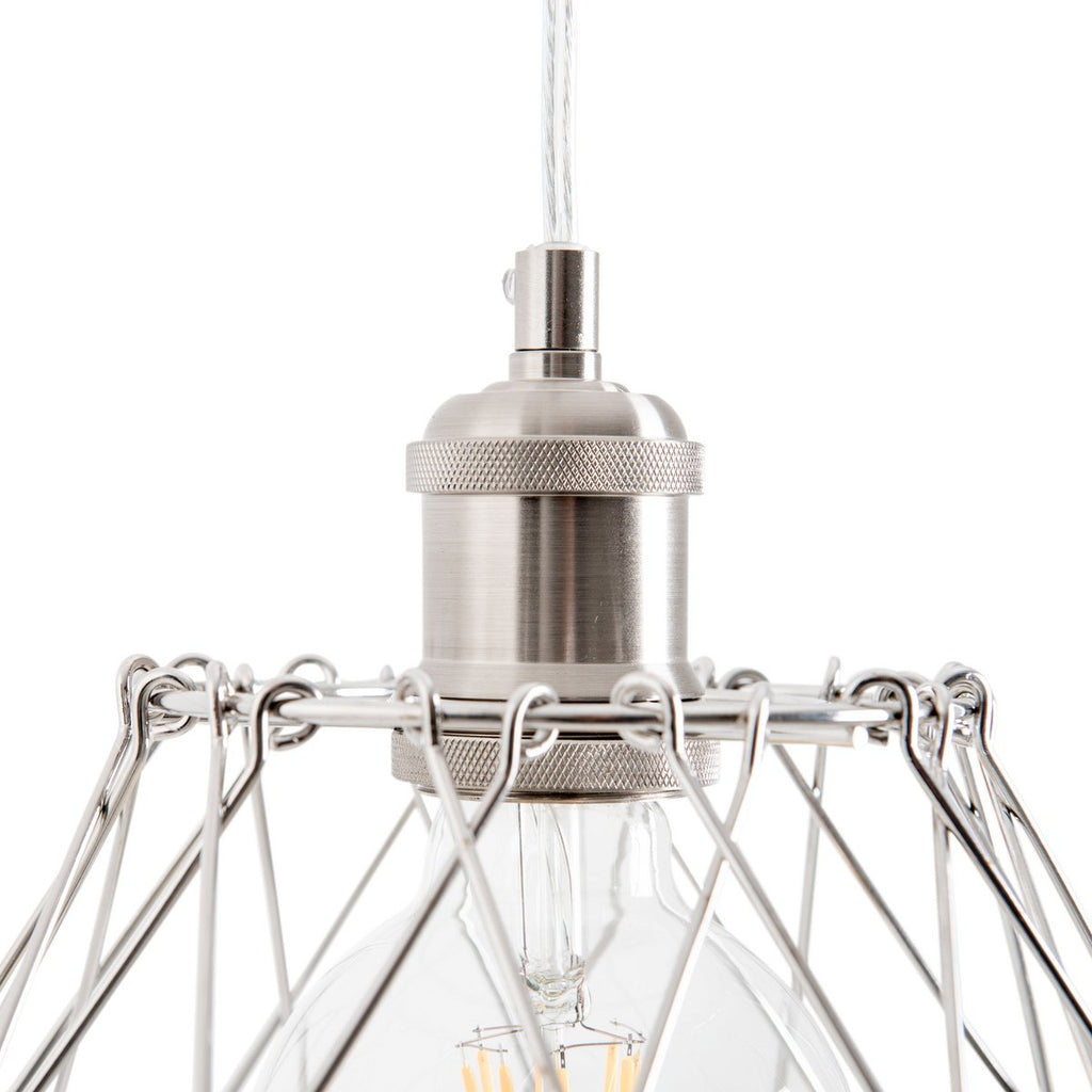 Näve Fyn Hanglamp Metaal 40cm Zilver