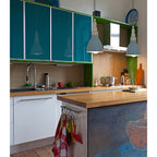Näve Delhi Hanglamp Grijsgroen Retro E27