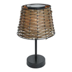 Solar-Tafellicht Rada Rattan Bruin 31cm