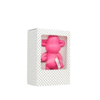 Legende-aap Ornament - polyresin - roze - 20,5x13,5x35cm