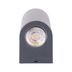 Näve Alecto Buiten Wandlamp - Zwart 15,5cm