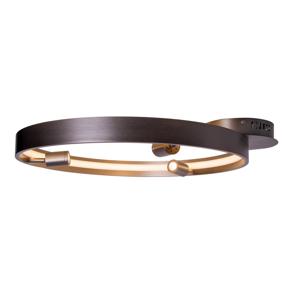 Näve Tristan LED-plafondlamp 58cm Wit Dimbaar