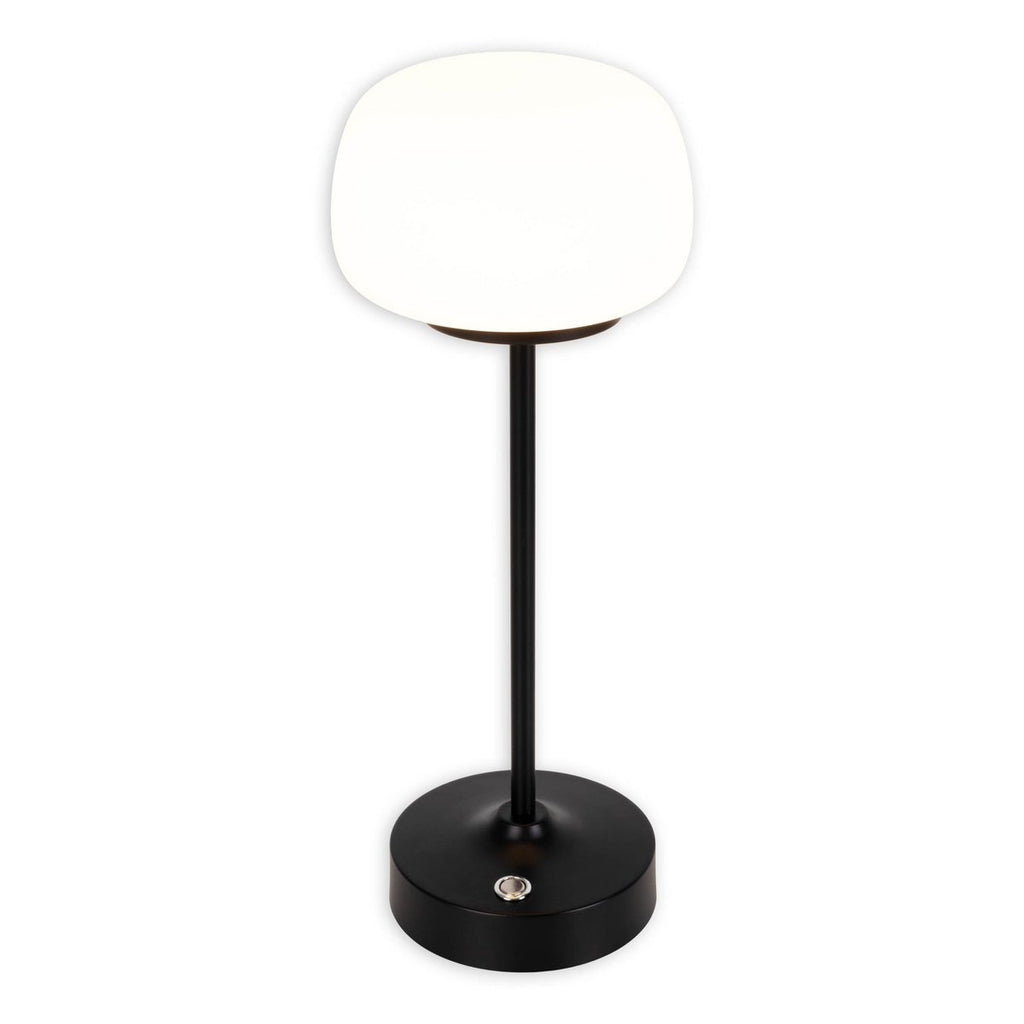 Näve Pina LED Tafellamp 30cm Zwart-Wit