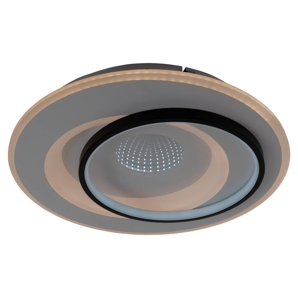 LED Plafondlamp 3D Näve Leuchten, Ø49cm Dimbaar