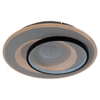 LED Plafondlamp 3D Näve Leuchten, Ø49cm Dimbaar
