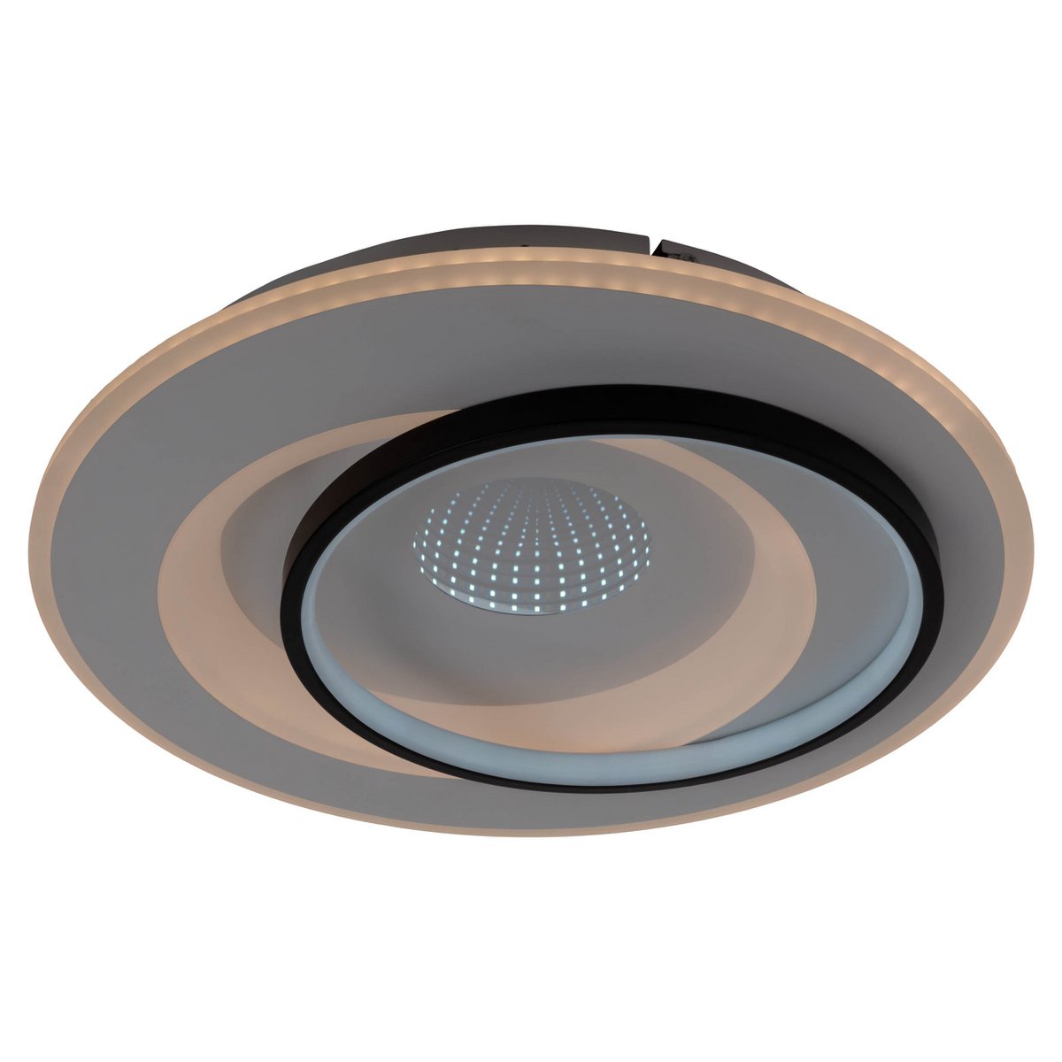 LED Plafondlamp 3D Näve Leuchten, Ø49cm Dimbaar