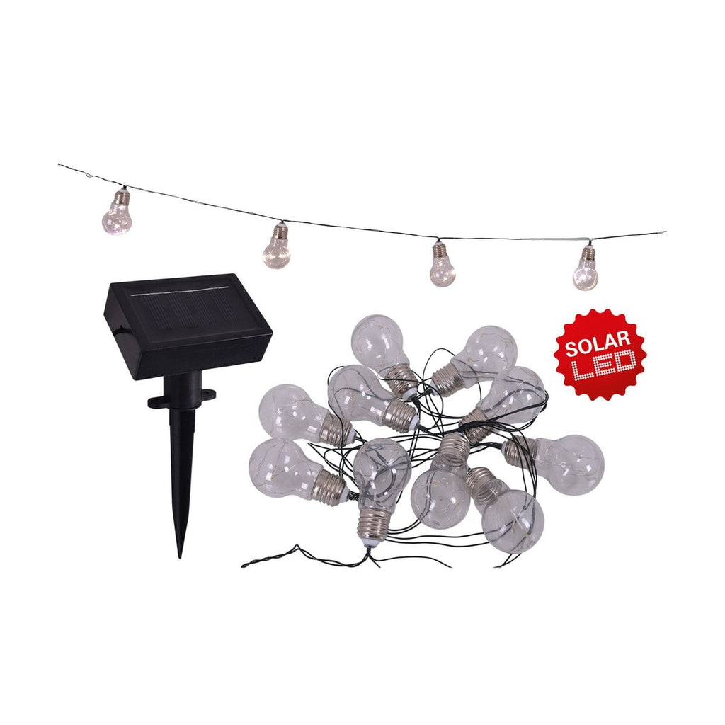 Näve LED Zonneketen - Transparant 300cm