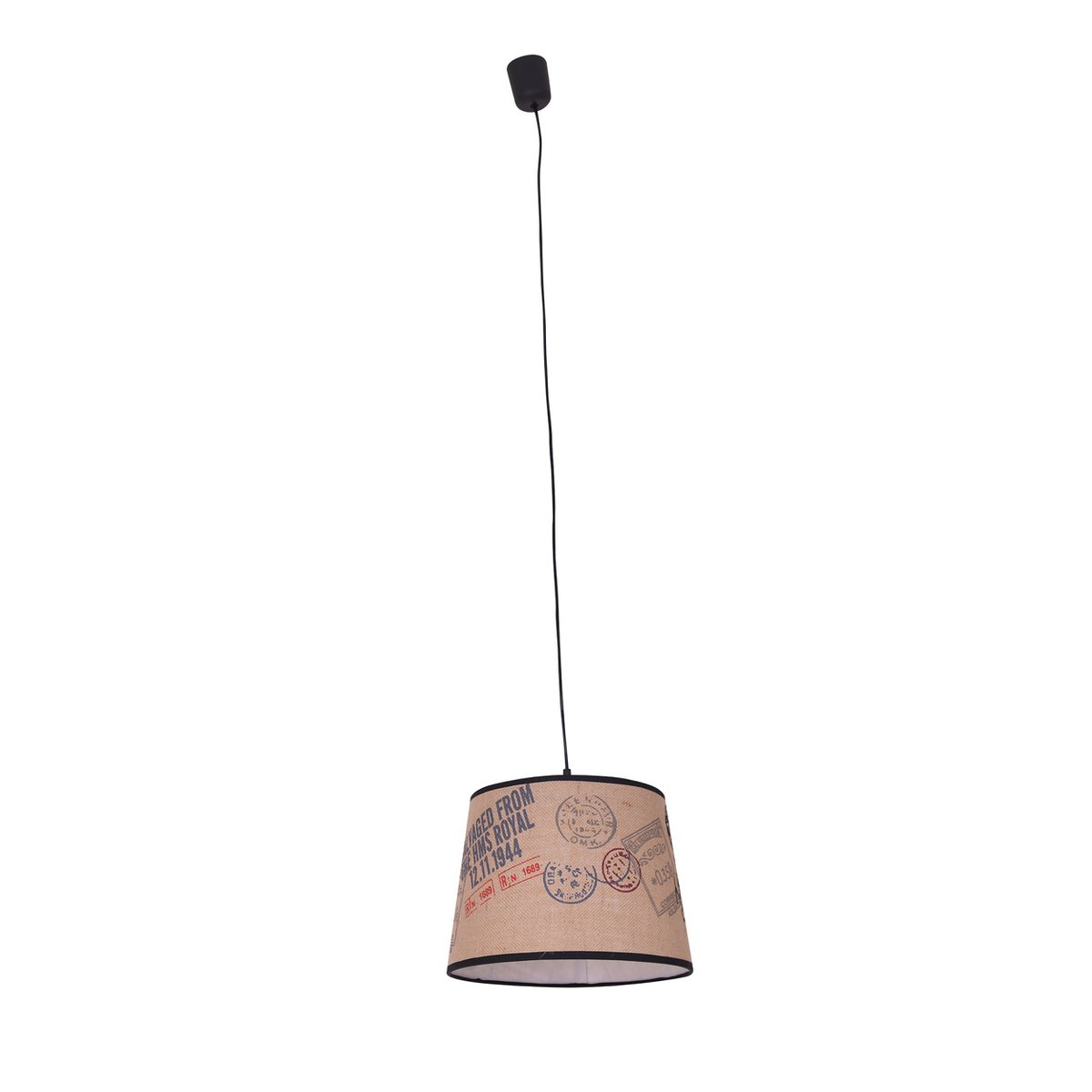 Näve Hanglamp Print - Textiel 25cm