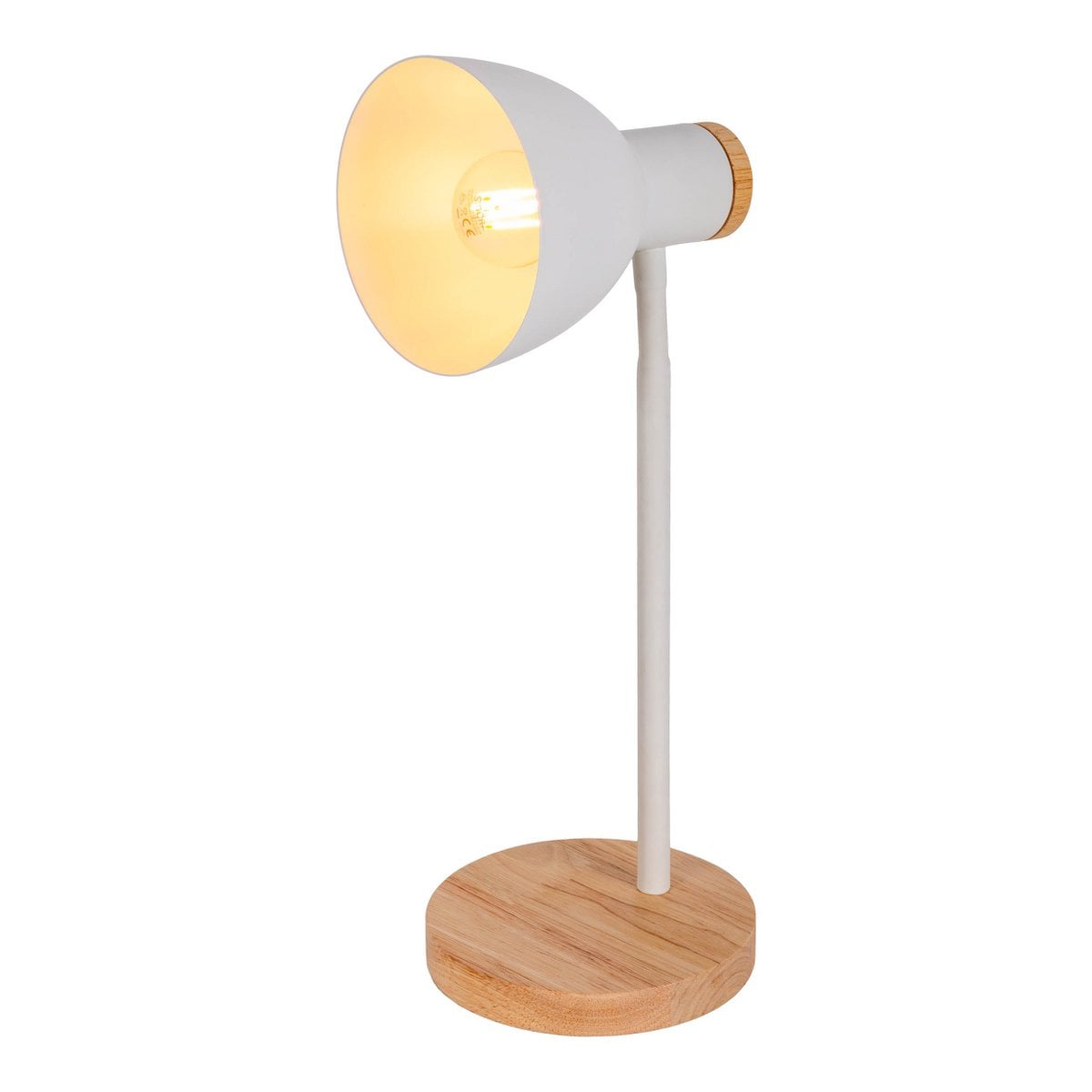 Näve Marie Bureaulamp - Wit 36,5cm