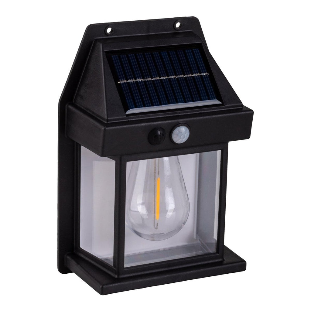 Näve Mira Solar Wandlamp 17cm Zwart