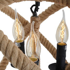 Näve Regia Hanglamp - Zwart 43cm E27
