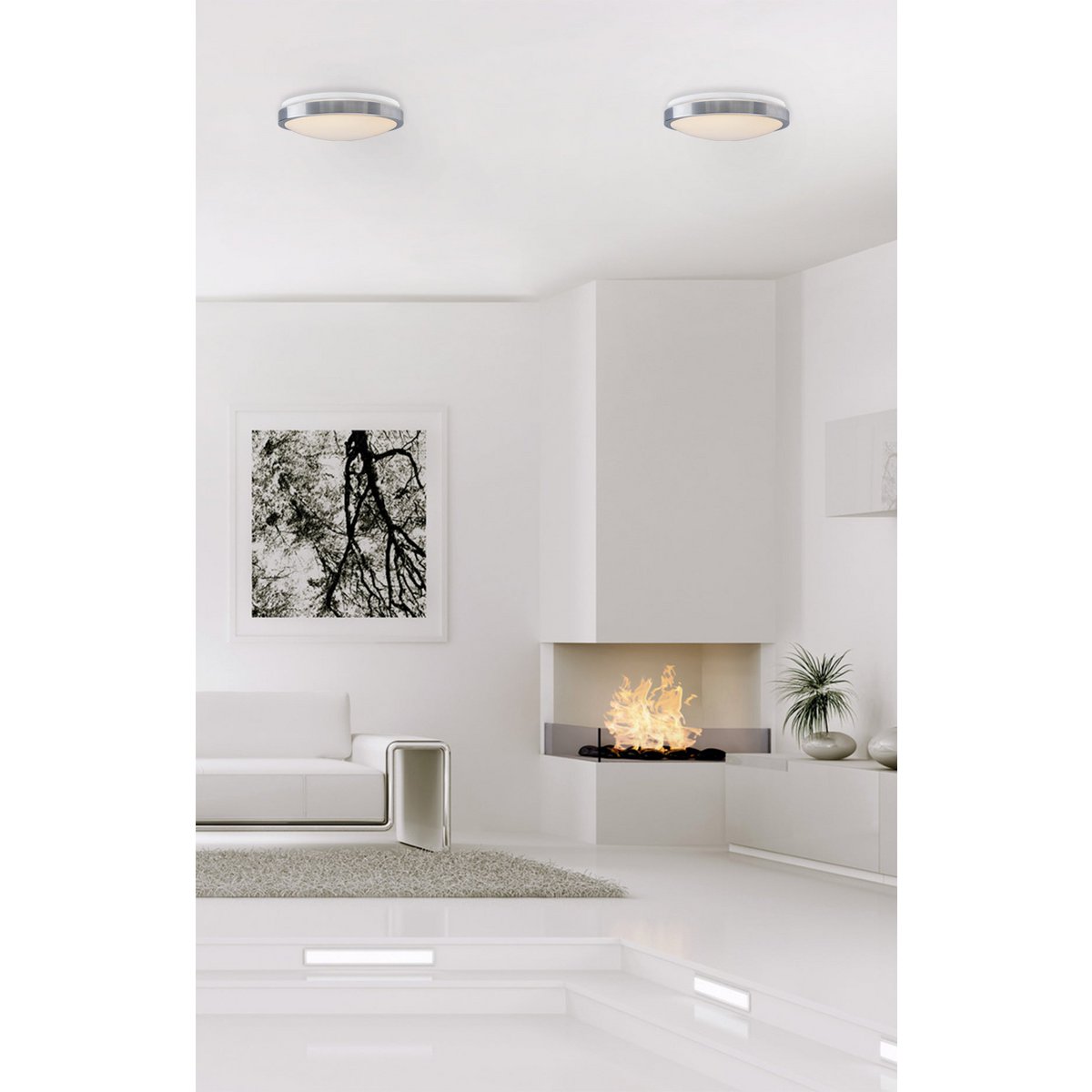 LED-plafondlicht Londen 34cm Näve