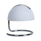 Tafellamp Burano wit Näve - 25cm metaal glas