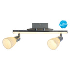 Näve Ibiza LED-Plafondlicht 39cm Chroom